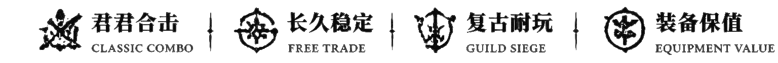 君君合击 · 长久稳定 · 复古耐玩 · 装备保值